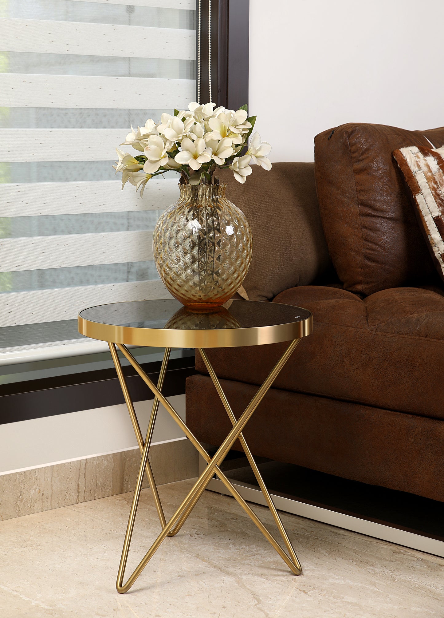 Midnight Axis Side Table