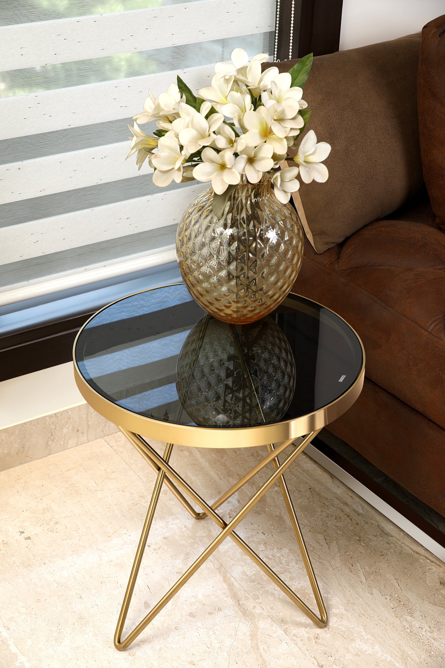 Midnight Axis Side Table