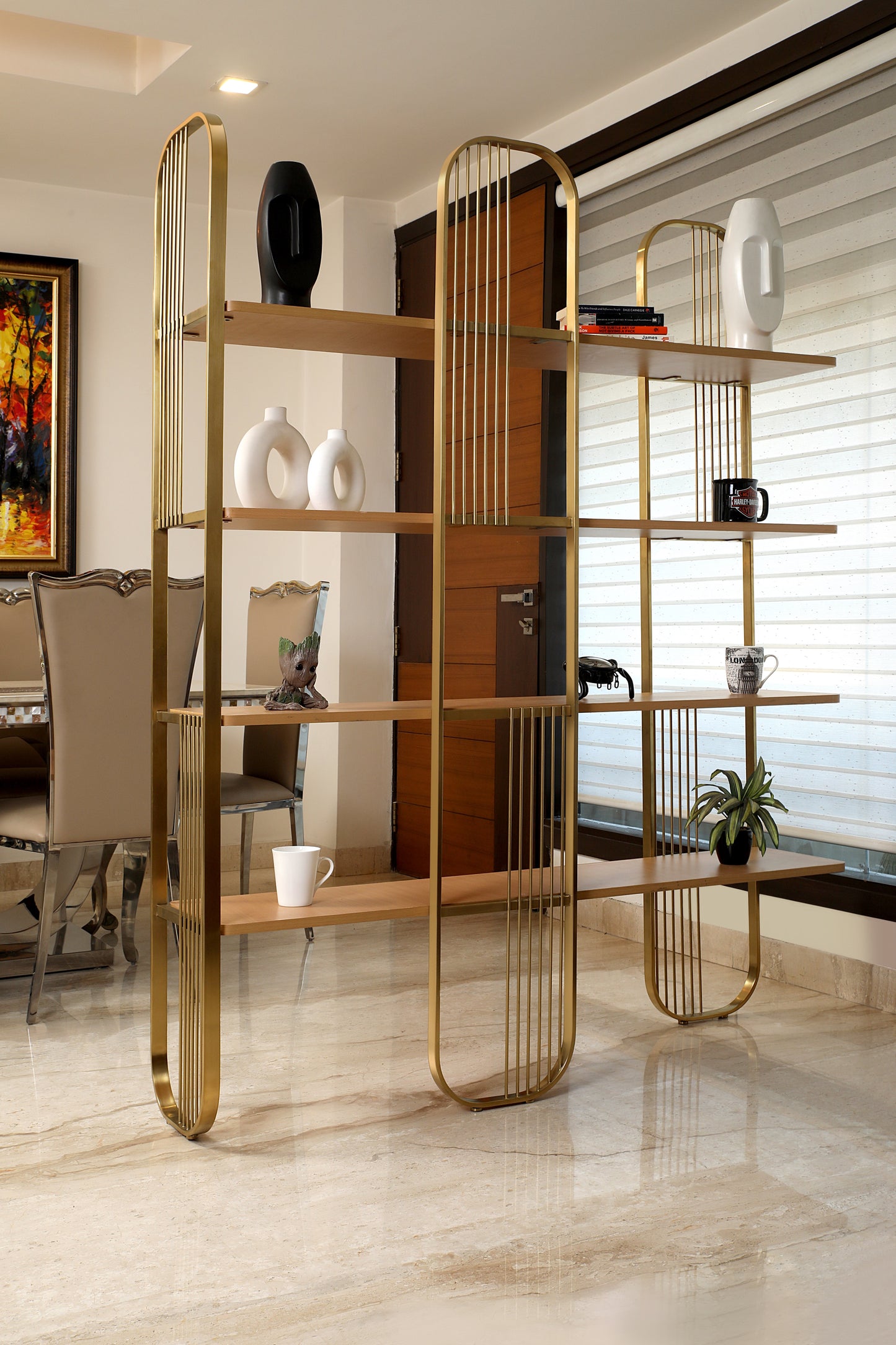 Gilded Screen Partition