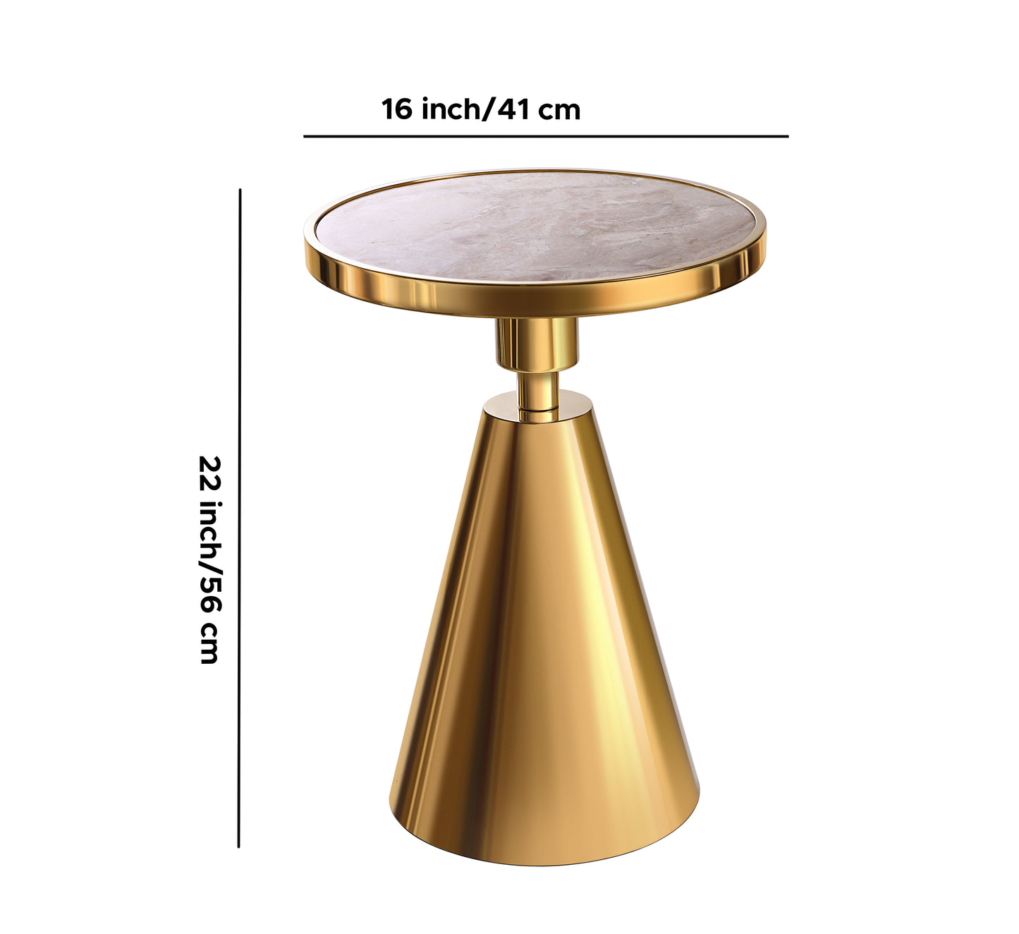 Luxe Cone Table